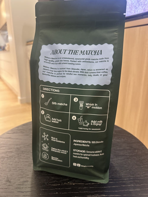 Makers Ceremonial Grade Matcha - 1kg