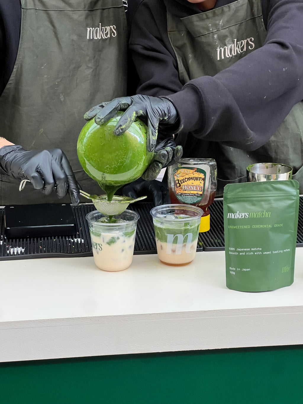 Makers ceremonial grade matcha bag, first harvest Shizuoka matcha
