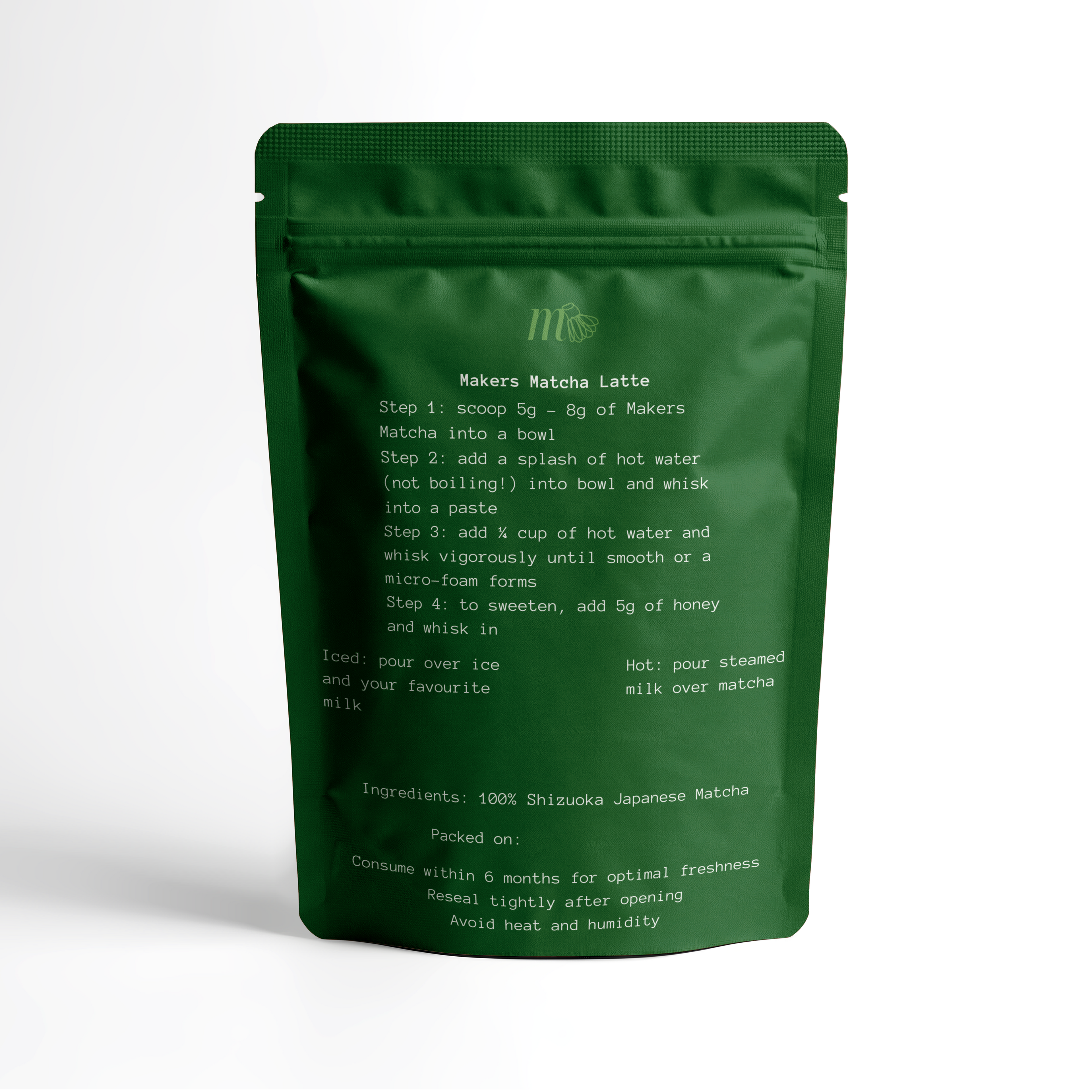 Makers Ceremonial Grade Matcha - 500g