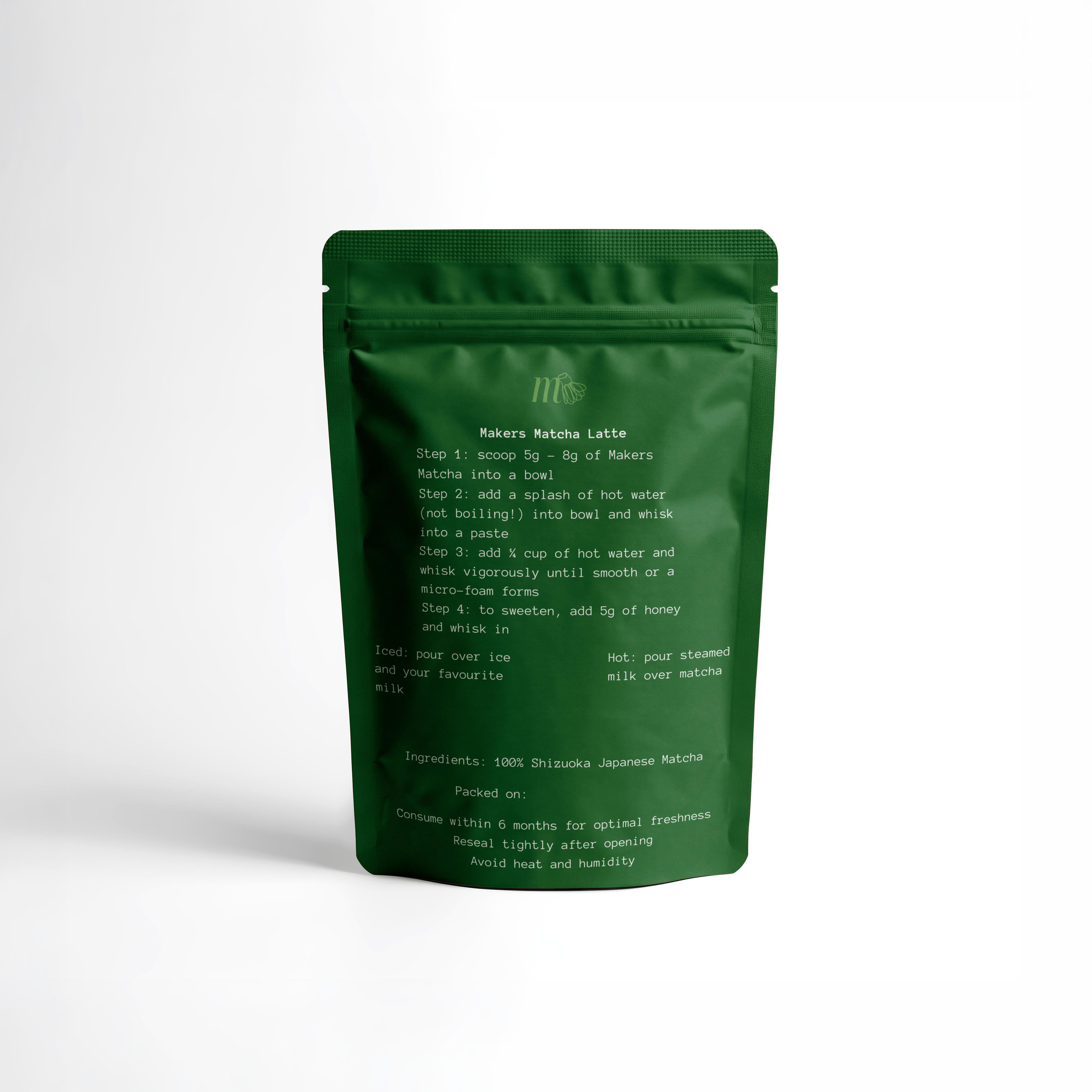 Makers Ceremonial Grade Matcha - 50g